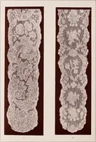 An illustration from A history of hand-made lace : dealing with the origin of lace, the growth of the great lace centres, the mode of manufacture, the methods of distinguishing and the care of various kinds of lace (1900)