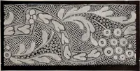 An illustration from A history of hand-made lace : dealing with the origin of lace, the growth of the great lace centres, the mode of manufacture, the methods of distinguishing and the care of various kinds of lace (1900)