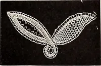 An illustration from A history of hand-made lace : dealing with the origin of lace, the growth of the great lace centres, the mode of manufacture, the methods of distinguishing and the care of various kinds of lace (1900)