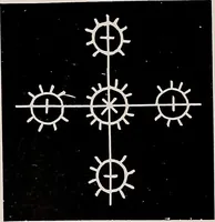 An illustration from A history of hand-made lace : dealing with the origin of lace, the growth of the great lace centres, the mode of manufacture, the methods of distinguishing and the care of various kinds of lace (1900)