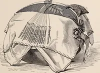An illustration from A history of hand-made lace : dealing with the origin of lace, the growth of the great lace centres, the mode of manufacture, the methods of distinguishing and the care of various kinds of lace (1900)