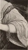 An illustration from A history of hand-made lace : dealing with the origin of lace, the growth of the great lace centres, the mode of manufacture, the methods of distinguishing and the care of various kinds of lace (1900)