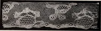An illustration from A history of hand-made lace : dealing with the origin of lace, the growth of the great lace centres, the mode of manufacture, the methods of distinguishing and the care of various kinds of lace (1900)