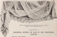 An illustration from A history of hand-made lace : dealing with the origin of lace, the growth of the great lace centres, the mode of manufacture, the methods of distinguishing and the care of various kinds of lace (1900)