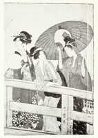 An illustration from A history of Japanese colour -prints (1910)