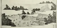 An illustration from A history of Japanese colour -prints (1910)