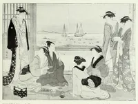 An illustration from A history of Japanese colour-prints (1920)