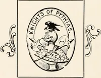 An illustration from A history of the Knights of Pythias and its branches and auxiliary; together with an account of the origin of secret societies, the rise and fall of chivalry and historical chapters on the Pythian ritual (1910)