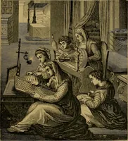 An illustration from History of lace (1902)