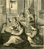 An illustration from History of lace (1902)