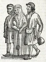 An illustration from The history of Lapland, wherein are shewed the original, manners, habits, marriages, conjurations, &c. of that people (1674)