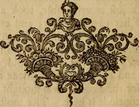 An illustration from The history of the life and adventures of Mr. Duncan Campbell : a gentleman, who, tho' deaf and dumb, writes down any stranger's name at first sight, with their future contingencies of fortune : now living in Exeter Court over-against the Savoy in the Strand (1720)
