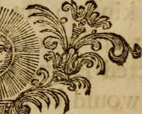 An illustration from The history of the life and adventures of Mr. Duncan Campbell : a gentleman, who, tho' deaf and dumb, writes down any stranger's name at first sight, with their future contingencies of fortune : now living in Exeter Court over-against the Savoy in the Strand (1720)