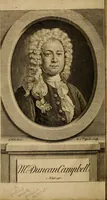 Picture 2 of 17 from The history of the life and adventures of Mr. Duncan Campbell : a gentleman, who, tho' deaf and dumb, writes down any stranger's name at first sight, with their future contingencies of fortune : now living in Exeter Court over-against the Savoy in the Strand (1720), leaf 7