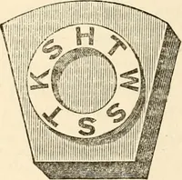 An illustration from A history of Lodge no. 61, F. and A. M., Wilkesbarré, Pa. ... with a collection of masonic addresses .. (1897)
