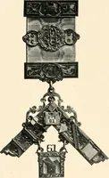 An illustration from A history of Lodge no. 61, F. and A. M., Wilkesbarré, Pa. ... with a collection of masonic addresses .. (1897)