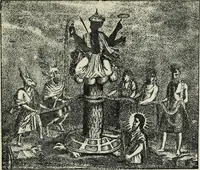 An illustration from The history of magic : including a clear and precise exposition of its procedure, its rites and its mysteries (1922)