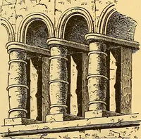 An illustration from History of mediaeval art (1887)