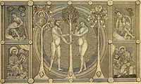 An illustration from History of mediaeval art (1887)