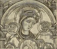 An illustration from History of mediæval art (1893)