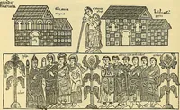 An illustration from History of mediæval art (1893)