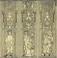 An illustration from History of mediæval art (1893)