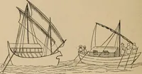 An illustration from History of merchant shipping and ancient commerce (1874)
