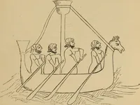 An illustration from History of merchant shipping and ancient commerce (1874)