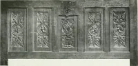 An illustration from A history of oak furniture (1920)