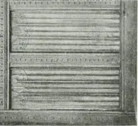 An illustration from A history of oak furniture (1920)