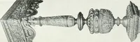 An illustration from A history of oak furniture (1920)