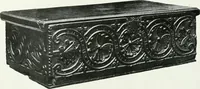 An illustration from A history of oak furniture (1920)