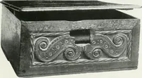 An illustration from A history of oak furniture (1920)