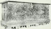 An illustration from A history of oak furniture (1920)