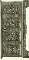 An illustration from A history of oak furniture (1920)