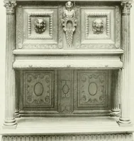 An illustration from A history of oak furniture (1920)