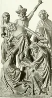 An illustration from A history of oak furniture (1920)