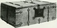 An illustration from A history of oak furniture (1920)