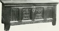 An illustration from A history of oak furniture (1920)