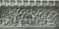 An illustration from A history of oak furniture (1920)