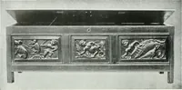 An illustration from A history of oak furniture (1920)