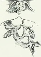 An illustration from A history of oak furniture (1920)
