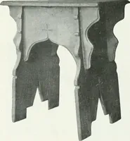 An illustration from A history of oak furniture (1920)