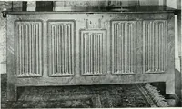 An illustration from A history of oak furniture (1920)