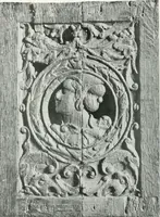 An illustration from A history of oak furniture (1920)