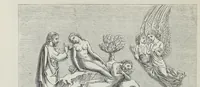 An illustration from The history of Our Lord as exemplified in works of art: with that of His types; St. John the Baptist; and other persons of the Old and New Testament (1864)