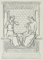 An illustration from The history of Our Lord as exemplified in works of art: with that of His types; St. John the Baptist; and other persons of the Old and New Testament (1864)