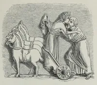 An illustration from The history of Our Lord as exemplified in works of art: with that of His types; St. John the Baptist; and other persons of the Old and New Testament (1864)