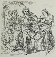 Picture 24 of 38 from The history of Our Lord as exemplified in works of art: with that of His types; St. John the Baptist; and other persons of the Old and New Testament (1864), leaf 243