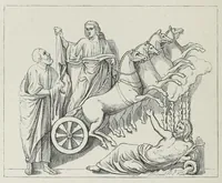 An illustration from The history of Our Lord as exemplified in works of art: with that of His types; St. John the Baptist; and other persons of the Old and New Testament (1864)